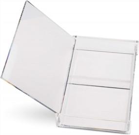 img 4 attached to 2-Deck Acrylic Playing Card Display Case by Siren Imports - Enhance your Collection