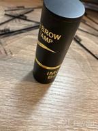 img 1 attached to iMethod Eyebrow Stamp Kit with Stencil - Brow Stamp Refill Pomade, Black Brown review by Austin Hearshman