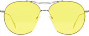 img 4 attached to Забавные солнцезащитные очки для женщин и мужчин - новый дизайн Slocyclub с защитой UV400