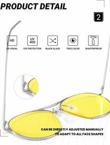 img 2 attached to Забавные солнцезащитные очки для женщин и мужчин - новый дизайн Slocyclub с защитой UV400