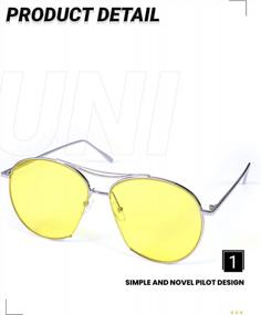 img 3 attached to Забавные солнцезащитные очки для женщин и мужчин - новый дизайн Slocyclub с защитой UV400
