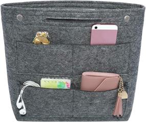 img 3 attached to VANCORE Handbag Pocketbook Organizer for Women's Accessories - Enhance your Handbag with Perfect Divider via Handbag Accessories