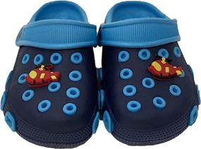 img 1 attached to Top-Rated Toddler Slippers Sandals: Non-Slip & Lightweight Boys' Shoes in Sandal Style