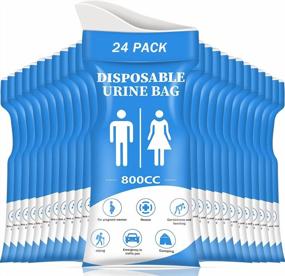 img 4 attached to Portable And Convenient: DIBBATU 800Ml Urine Bags - Perfect For Camping, Emergencies And Travel
