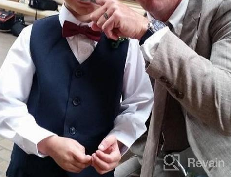 img 1 attached to 👔 SEO-Optimized Jacob Alexander Boys' Accessories: Pretied, Banded, Adjustable Bow Ties review by Gabriel Day