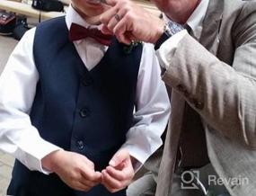 img 6 attached to 👔 SEO-Optimized Jacob Alexander Boys' Accessories: Pretied, Banded, Adjustable Bow Ties