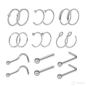 img 3 attached to 💉 Piercing & Tattoo Supplies: Combofix Professional Stainless Personal Care Piercing Kit