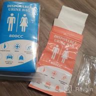 картинка 1 прикреплена к отзыву 800ML Disposable Urinal Bag For Travel, Emergency Portable Pee And Vomit Bags (12 PCS) By DIBBATU - Unisex Urinal Toilet Bag Suitable For Camping, Traffic Jams, Pregnant Women, Patients & Kids от Chris Floyd