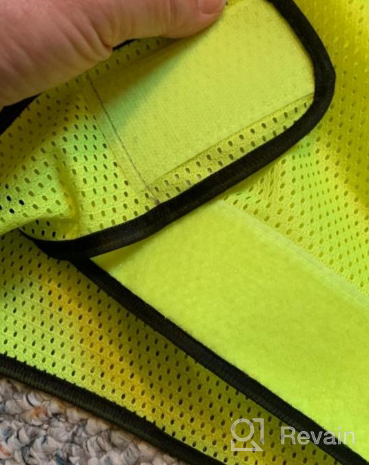 img 1 attached to Stay Safe And Visible At Night With HiVisible Reflective Vest - Perfect For Running, Cycling, And Walking review by Ryan Yap