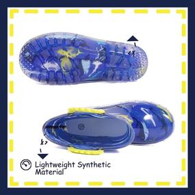 img 2 attached to Toddler Waterproof Insulated Lightweight Adorable Boys' Shoes ~ Outdoor