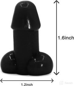 img 1 attached to FONBAY 12 PCS Prank Valve Stem Cap Covers Funny Silicone Tire Caps For Car Motorcycle Truck Bicycles SUV Stem Cap Tires (Black)