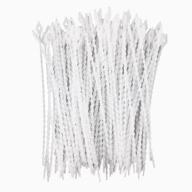 🔗 honbay 100pcs reusable white plastic cable tie twist tie логотип