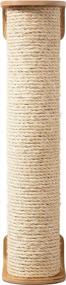 img 3 attached to Wall-Mounted Cat Scratching Post And Shelf With Non-Slip Floor Standing, Made Of Nature Sisal Rope - No Messy Shavings From MYZOO Cylinder