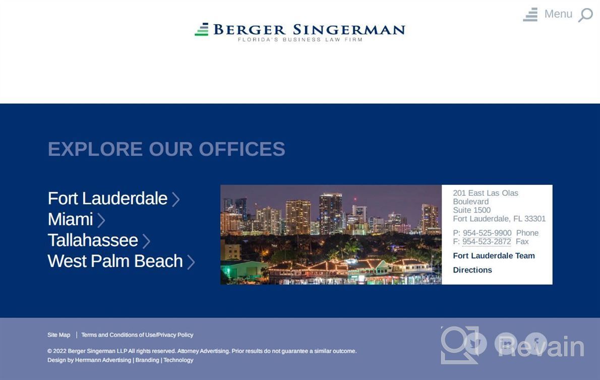 img 1 attached to Berger Singerman review by Glen Needham