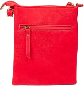 img 1 attached to Casual Functional Pocket Double Crossbody Women's Handbags & Wallets : Crossbody Bags