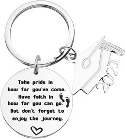 img 4 attached to 2021 Gifts For Her Inspirational Graduation Keychain Gifts For Friend Nurse(Style A)