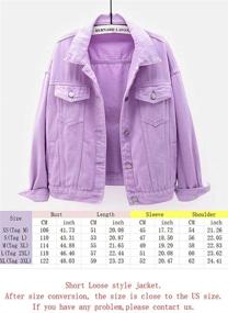 img 2 attached to HALITOSS Womens Button Jacket Outerwear Women's Clothing at Coats, Jackets & Vests