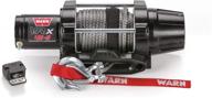 🔝 high-performance warn 101040 vrx 45-s powersports winch with handlebar mounted switch and synthetic rope: 1/4" diameter x 50' length, 2.25 ton (4,500 lb) capacity логотип