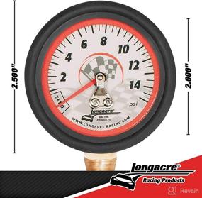 img 2 attached to 🔧 Longacre® 52-52034 0-15 PSI Tire Pressure Gauge - Accurate 2 Inch Measurement for Optimal Tire Maintenance