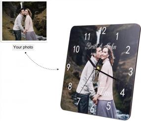 img 3 attached to Timeless Memories: Create A Custom Family Photo Wall Clock For Home And Office Décor