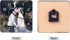 img 1 attached to Timeless Memories: Create A Custom Family Photo Wall Clock For Home And Office Décor