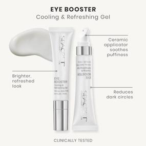img 2 attached to SEACRET Eye Booster - Cooling & Refreshing Eye Gel, Helps With Dark Circles And Puffiness Enriched With Caffeine And Minerals From The Dead Sea, 0.5 FL.OZ