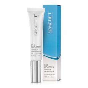 img 4 attached to SEACRET Eye Booster - Cooling & Refreshing Eye Gel, Helps With Dark Circles And Puffiness Enriched With Caffeine And Minerals From The Dead Sea, 0.5 FL.OZ