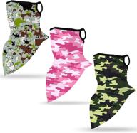 eomtam reusable funtion protection bandanas girls' accessories : cold weather logo