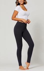 img 1 attached to Women'S High Waisted Leggings - Supremely Soft And Buttery Smooth - Available In Full Length, Capri, And Shorts - Regular And Plus Size Options - 3 Inch Waistband