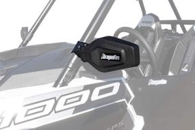 img 2 attached to 🔥 Dragonfire Racing Slayer Side Mirrors: A Perfect Fit for Polaris RZR Ranger General, Can Am Maverick X3, YXZ 1000R with 1.75"-2.0" Roll Cages