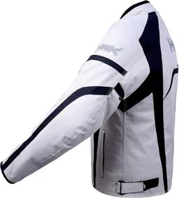 img 2 attached to Motorcycle Jacket HWK Motorbike Waterproof Motorcycle & Powersports ~ Protective Gear