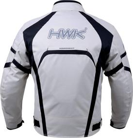 img 1 attached to Motorcycle Jacket HWK Motorbike Waterproof Motorcycle & Powersports ~ Protective Gear