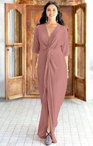 img 3 attached to Get Ready For Summer With KOH KOH Women'S Slimming Maxi Dress