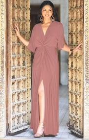 img 2 attached to Get Ready For Summer With KOH KOH Women'S Slimming Maxi Dress