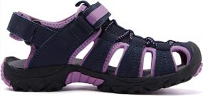 img 3 attached to Ultimate Outdoor Adventure Shoes For Toddlers & Kids: BMCiTYBM Sport Sandals