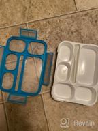 img 1 attached to Leakproof Bento Lunch Box Set With 9 Accessories For Kids - Perfect For Boys, Girls And Toddlers review by Amanda Smith