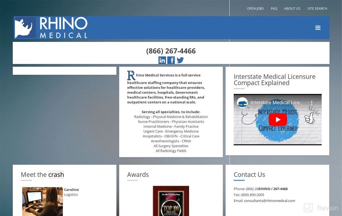 img 1 attached to Rhino Medical Provider Services review by Robert Hole