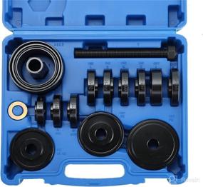img 4 attached to 🔧 23PCS FWD Front Wheel Drive Bearing Adapters Puller Press Replacement Installer Removal Tool Kit for ATPEAM