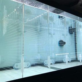 img 1 attached to 🐠 Versatile Acrylic Aquarium Divider Kit for Various Tank Sizes - 5.5/10/20L/20H/29/40B/55/75/125gal