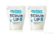 scrubbingtons scrub refillable pouch 200ml baby care for bathing logo