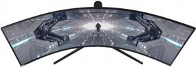 img 1 attached to 🖥️ Samsung Odyssey LC49G97TSSNXDC Computer Monitor - 5120x2160, 240Hz, Curved, USB Hub