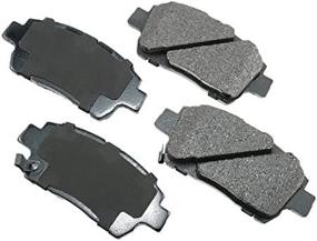 img 3 attached to Akebono ACT822 Proact Ultra Premium Ceramic Disc Brake Pad Kit: Superior Performance for Enhanced Braking Efficiency