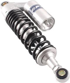 img 1 attached to 🏍️ GZYF 375MM 14.75" Motorcycle Air Shock Absorbers - Compatible with Kawasaki Honda Suzuki Go Kart Scooter - Universal Fit