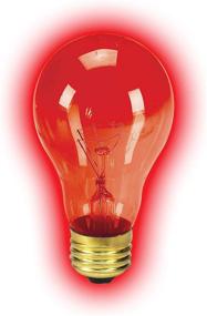 img 2 attached to Zilla Reptile Terrarium Heat Lamps Incandescent Bulb - Night Red, 75W: Effective Heat Source for Reptile Habitats