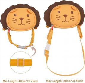 img 1 attached to Cute 3D Cartoon Lion Waist Bag - Perfect Parent-Child Dressing Gift For Kids!