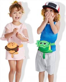 img 2 attached to Cute 3D Cartoon Lion Waist Bag - Perfect Parent-Child Dressing Gift For Kids!