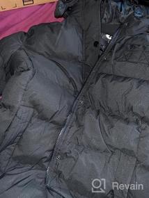 img 5 attached to FARVALUE Мужская зимняя куртка-пуховик Теплая парка с верхней одеждой с капюшоном