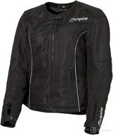 scorpionexo verano women's sport motorcycle jacket in textile logo