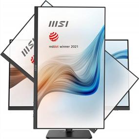 img 3 attached to 🖥️ MSI Modern MD271P: Full HD, 75Hz Protection Displayport with Flicker-Free, Eye-Care, Anti-Glare, Ergonomic Design