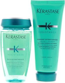 img 4 attached to Kerastase Extentioniste 8.5 Bain Fondant Hair Care for Enhanced Hair Growth